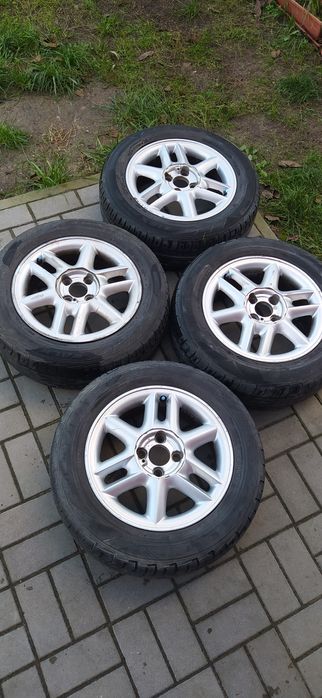 Alufelgi 15 cali 4x100 Renault koła z oponami letnimi