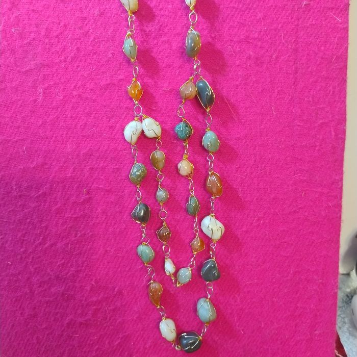 Бусы из натуральных полудрагоценных камней