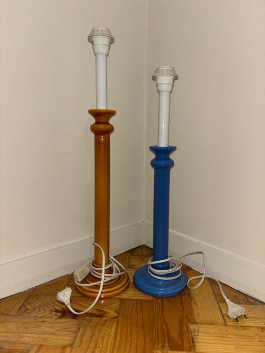 conjunto candeeiros vintage