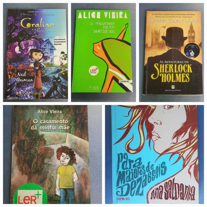 Livros a 7€ (portes incluídos Portugal)
