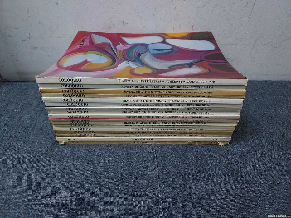 Colóquio,Revista de Arte e Letras-1959/1970 (54 Números)
