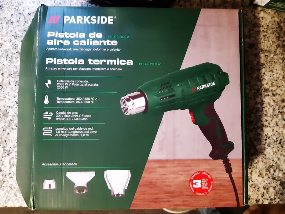 Pistola de ar quente Parkside
