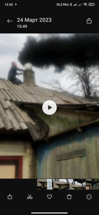 Сажотруска профессиональная.