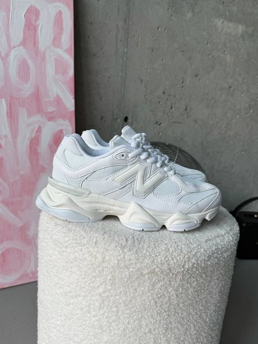 New Balance 9060 White / Жіночі кросівки / Кросівки New Balance / чоловічі кросівки 41-45