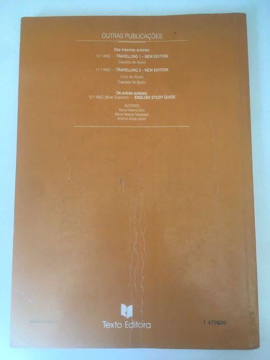 Livro - Travelling 1 - Inglês (10º Ano)