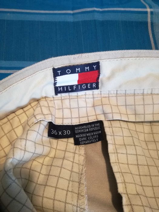 Calças de pinças tradicionais Tommy Hilfiger