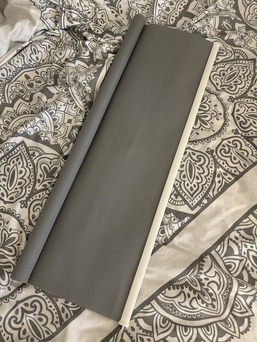 Roleta materiałowe – nowa, szara