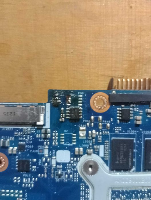 ДОНОР Б/У НЕИСПРАВНАЯ ПЛАТА QWVH LA-7912P(Acer Aspire E-531g, E571g)