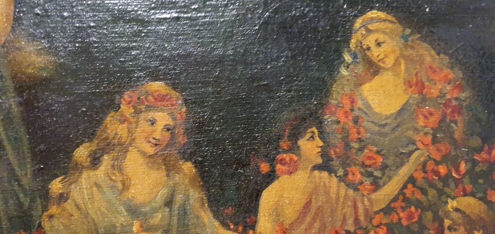 Картина олія стара