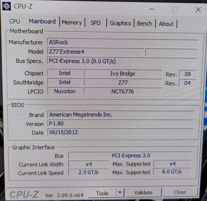 Komputer 3570k, Z77 extreame 4, 16 gb