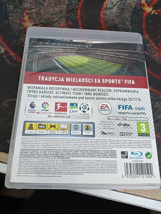 Sprzedam fifę 18 ps3