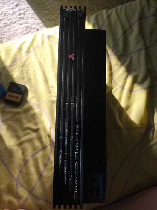 PS2 FAT (SCPH-30001 R) z USA – Przerobiona, Zasilacz 220V + HDD 1TB!