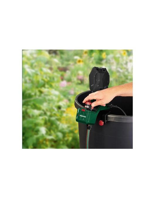 Bomba água recarregável 12V com bateria e carregador parkside