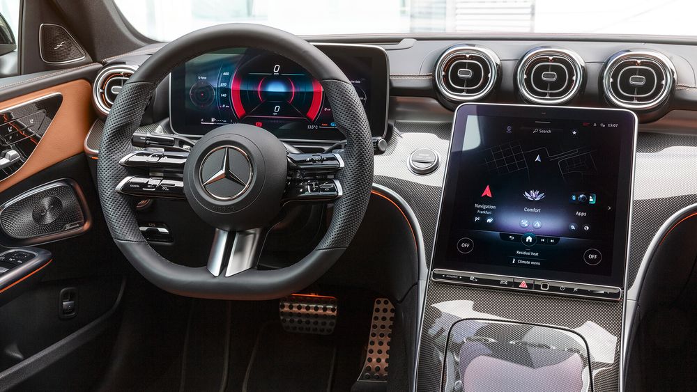 Mercedes C klasa sedan kierownica