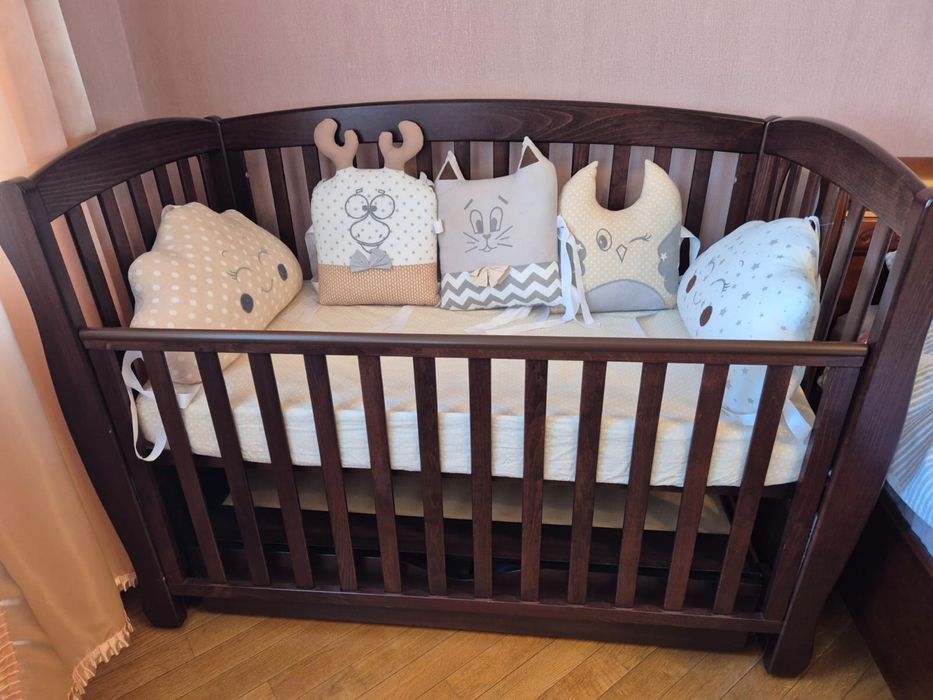 Дитяче ліжко Верес(Veres)+матрас BABY VERES BAMBOO COMFORT +