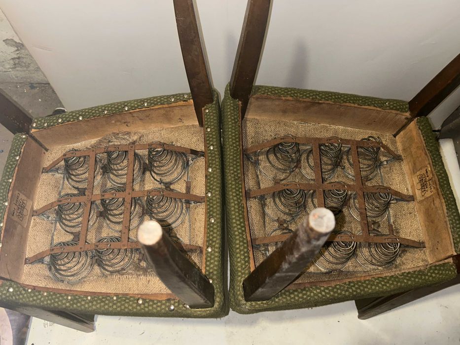 Stare KRZESŁA Czerska Fabryka Mebli - PRL !