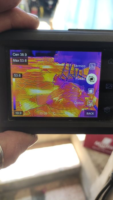 Câmera térmica de bolso profissional