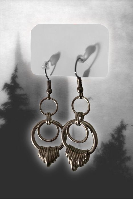 chainmaille kolczyki