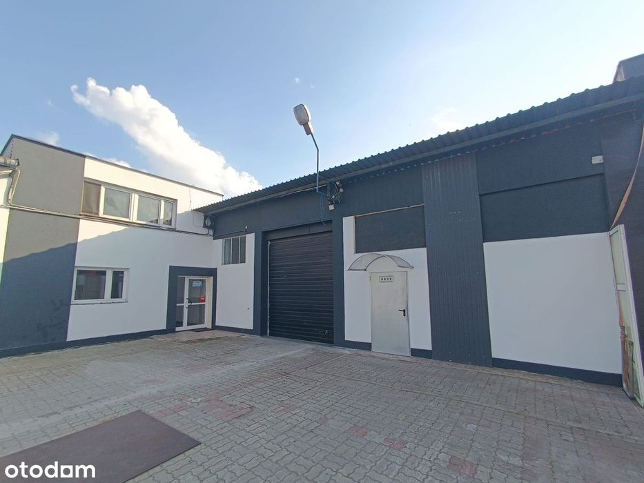 Hala magazynowa 395m2 dostępna od 1 listopada 2026 (+biuro)