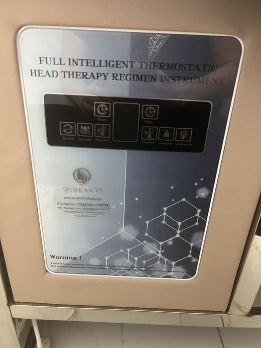 ko do Head Spa + taboret | O2Beauti | beżowe | stan idealny