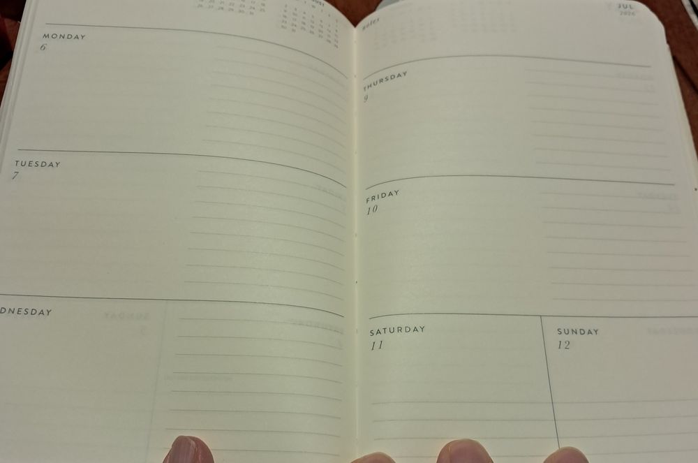 Planer 2026 Eccolo 13x19 cm