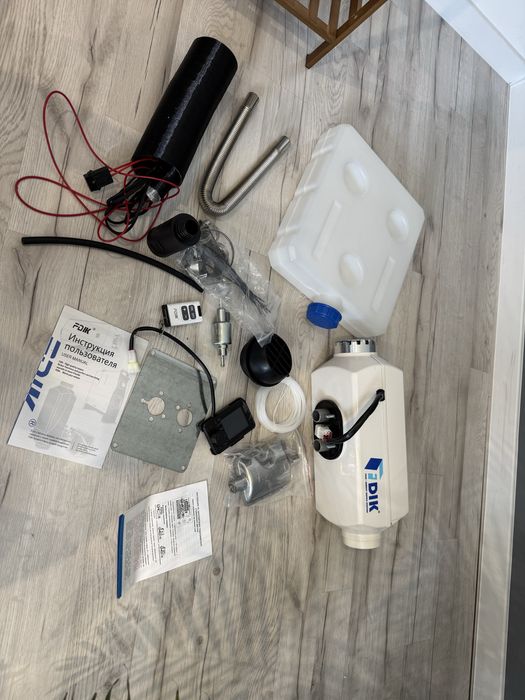 Ogrzewanie postojowe FDIK 5kW 12V diesel LCD nagrzewnica webasto