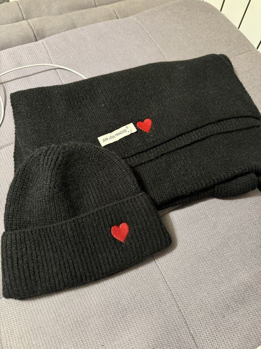 Комплект шапка з шарфом