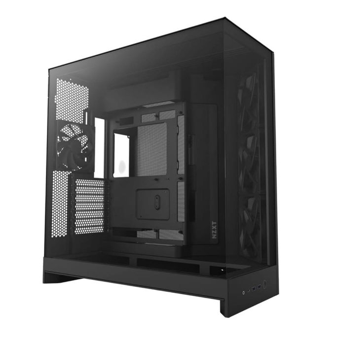 NZXT h9 flow ATX Mid Tower Case All Black НОВИЙ