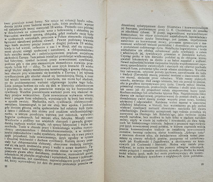 Syty Paraklet * S. Baczyński * Czartak * 1924