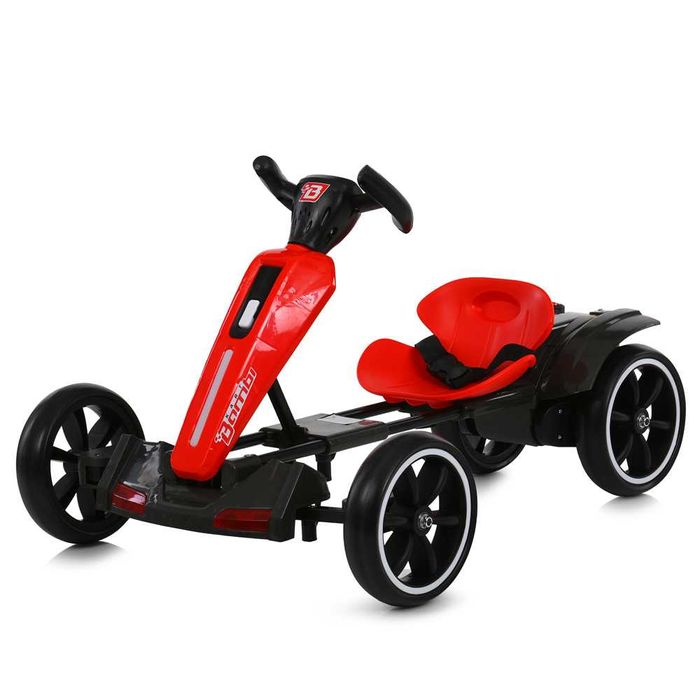 Дитячий електро карт картинг Пульт,світло,музика,складний до 30 кг