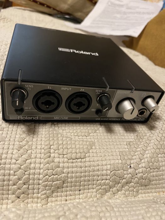 Interface Roland rubix 22 como novo