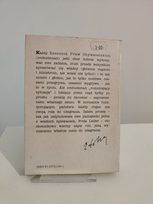 Jak zaczynał Rzecznik Praw Obywatelskich - Ewa Łętowska x