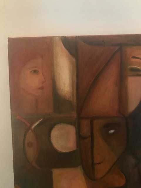 Pintura em tela - Mulher