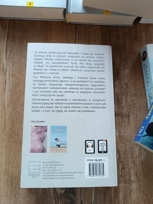 "Zaczarowane" Natasza Socha książka historia prawdziwa