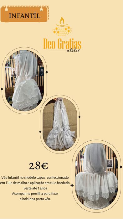 Véus Católico em Tule