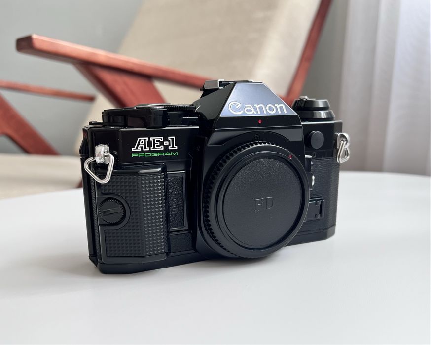 Canon AE-1 Program (Black) Body — Ідеальний / Колекційний стан! Плівкова камера 35мм
