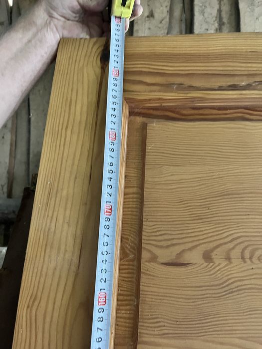 Drzwi łazienkowe prawe 70 sosnowe