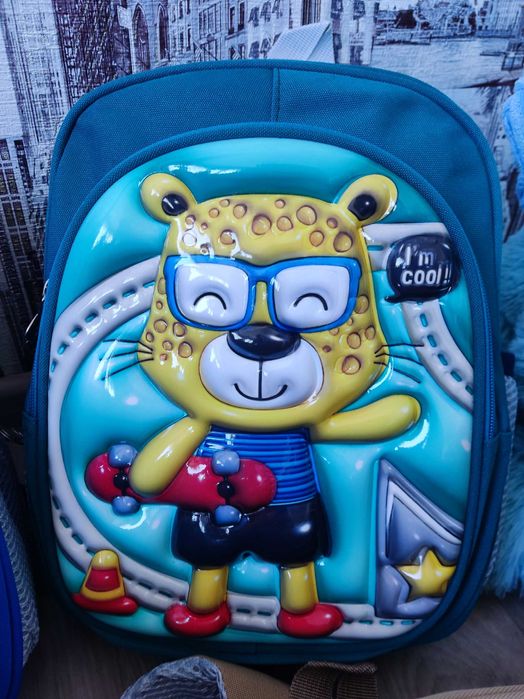 Мультяшні рюкзаки для дошкільнят та першокласників Хлопчиків