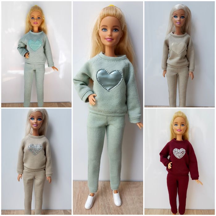 Спортивный костюм для ляльки Барбі