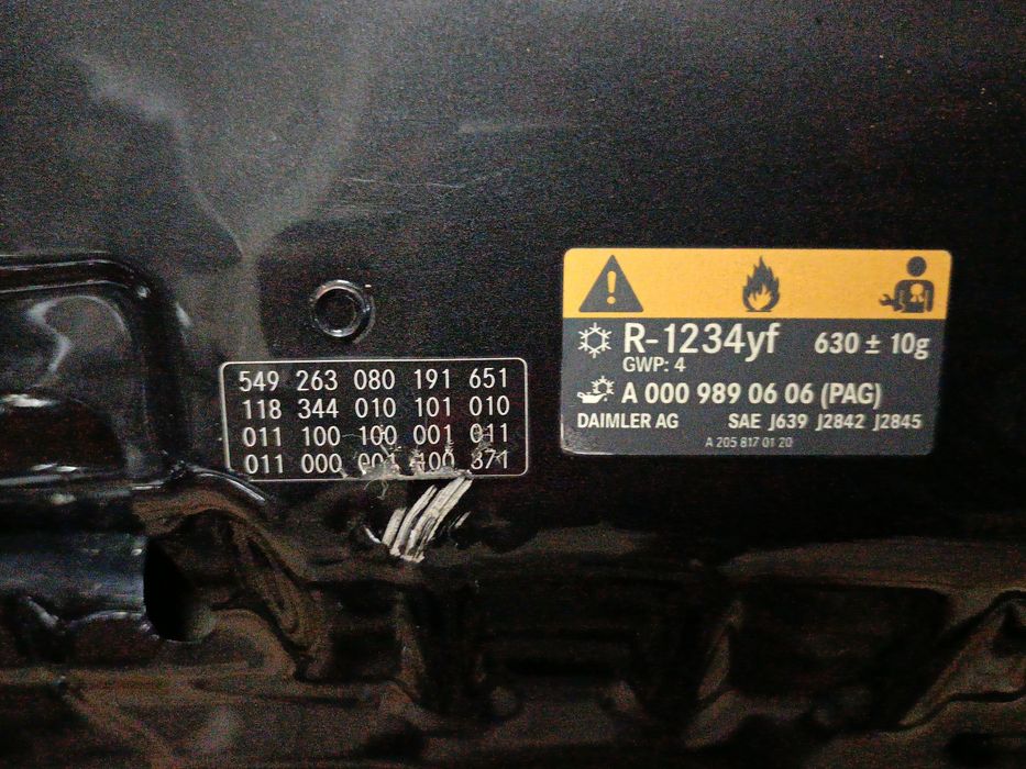 Maska Pokrywa Silnika Mercedes CLA W118