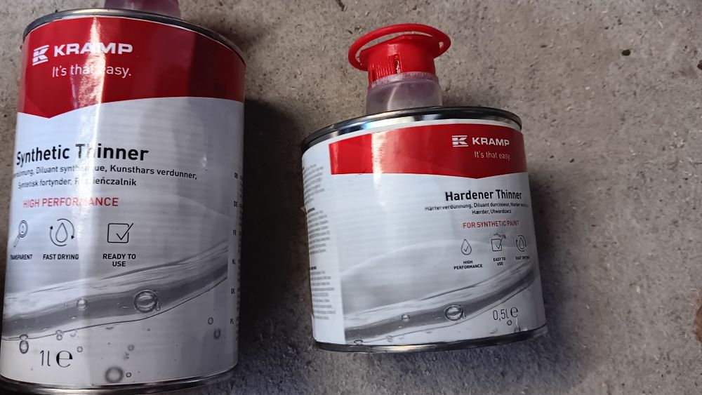 Kramp lakier podkład utwardzacz ral