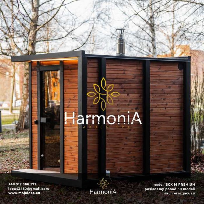 sauna kwadratowa, fullglass, thermowood, piec , dostępna, PROMOCJA, EKSPOZYCJA