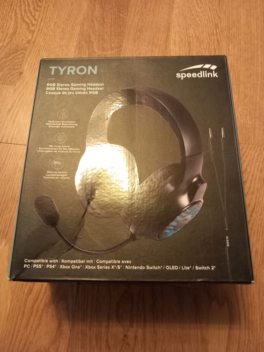 Słuchawki nauszne SpeedLink TYRON RGB