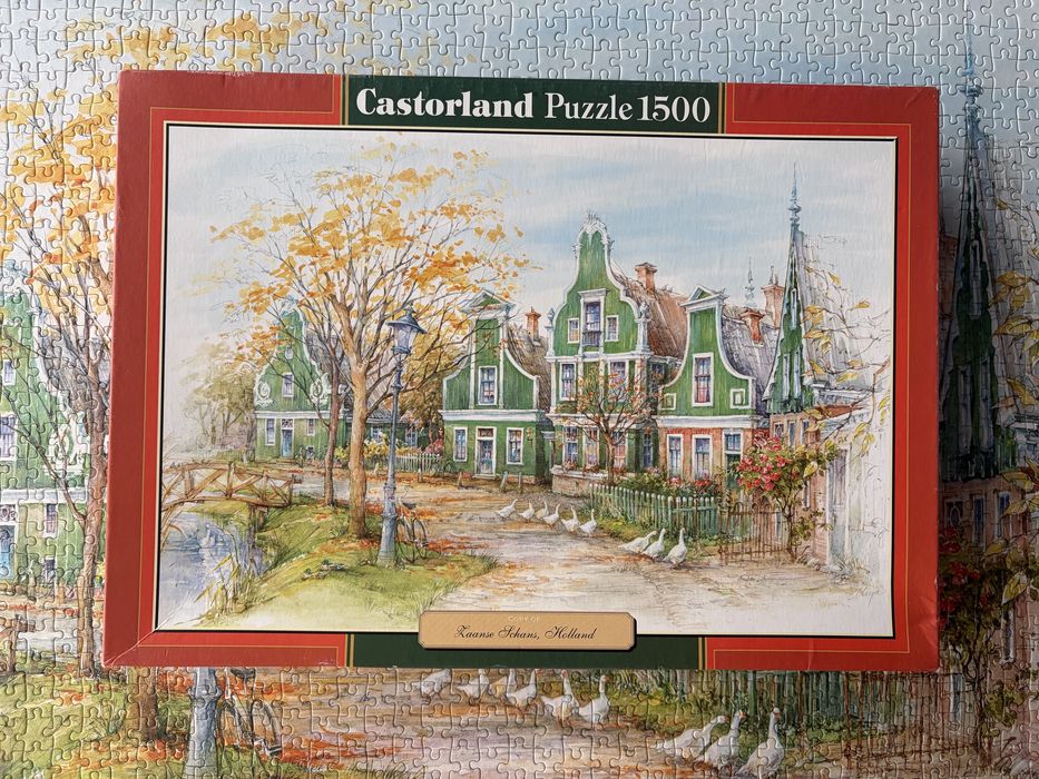 Puzzle 1500 Castorland Zaanse Schans, Holland