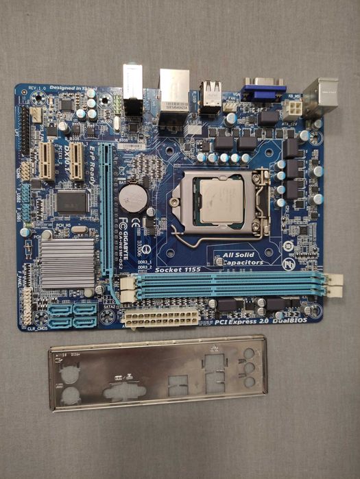GIGABYTE GA-H61M-DS2 + I5 3470 + chłodzenie