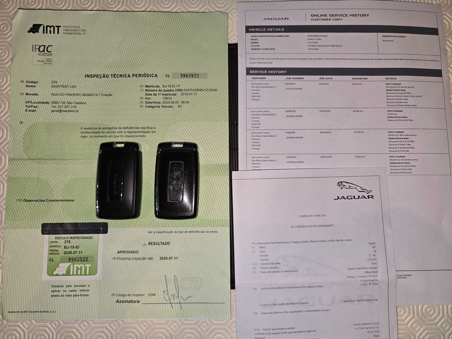 Jaguar E-PACE 2.0D 150cv R-Dynamic "S" AUTO, AWD 4x4, c/ 95mil