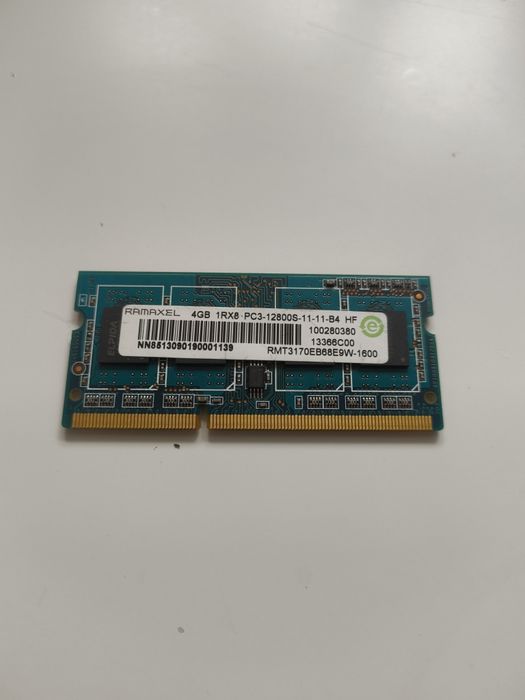 Ram Ramaxel DDR3 SO-DIMM 4gb 1600mhz CL11