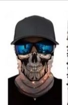 Бафф с черепом. Балаклава.