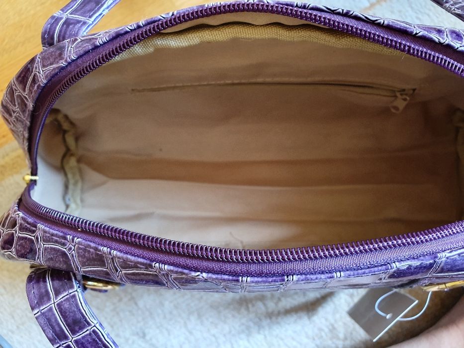 Сумка фіолетова  шк/зам.