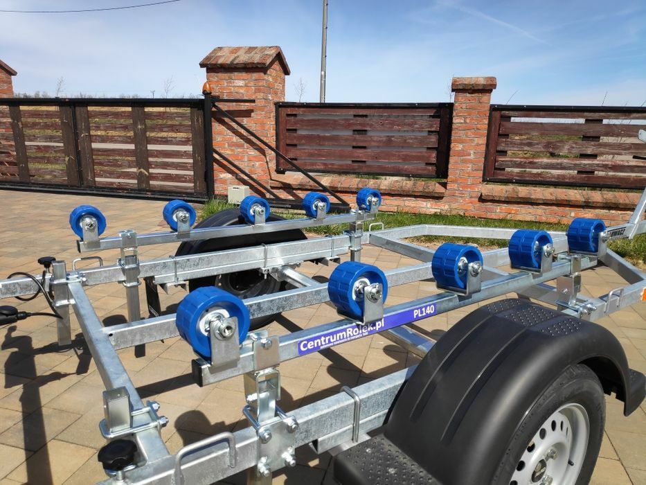 Płozorolki, rolki podlodziowe , kilowe do przyczepy